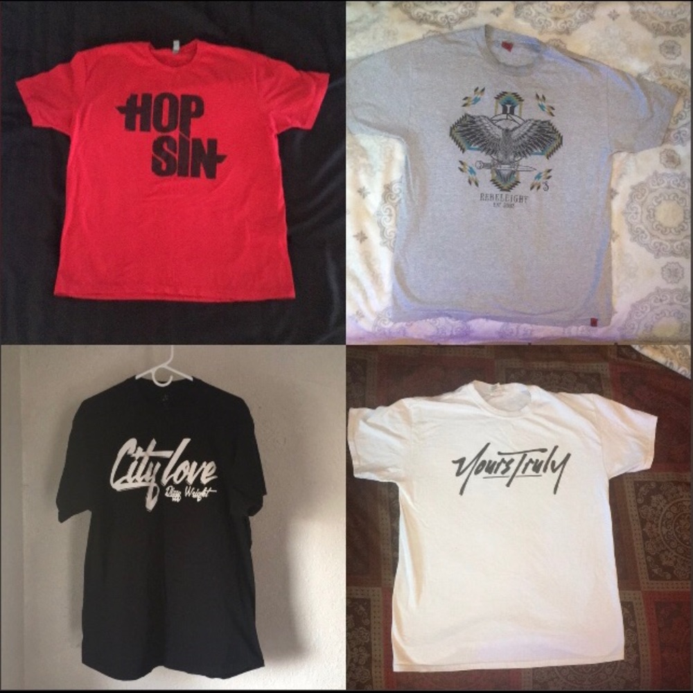 T-SHIRT BUNDLE! (Large + XL)